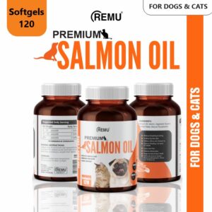 Remu Salmon Oil Supplements For Cats And Dogs – 120 Ml