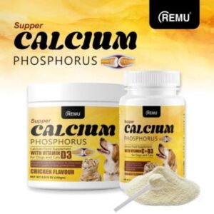 Remu Super Calcium Phosphorus Food Supplement For Cats and Dogs – 150 Gram